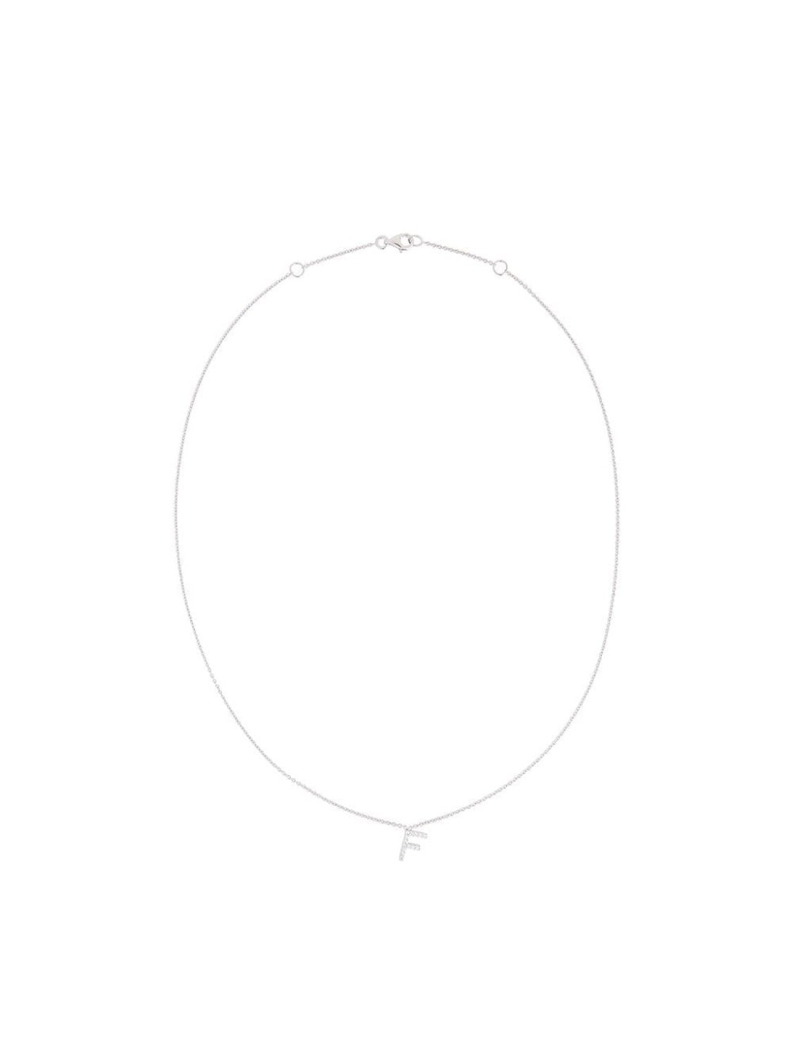 Колье Alinka ID из белого золота с бриллиантами, металлик 
Колье Alinka ID из белого золота с бриллиантами, металлик