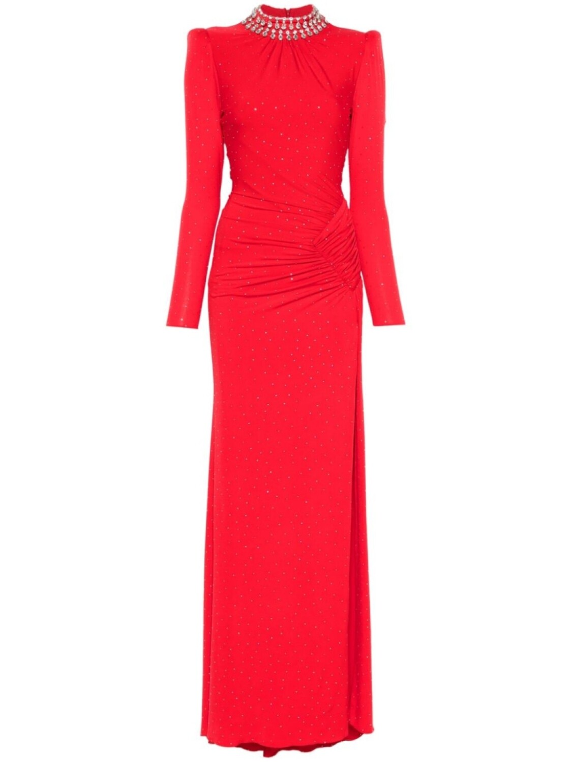 Платье макси NISSA, украшенное кристаллами, красный
Платье макси NISSA, украшенное кристаллами, красный