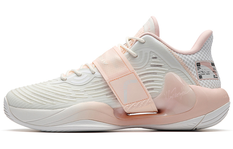 ANTA Водяной цветок 4 нескользящие амортизирующие износостойкие низкие баскетбольные кроссовки бело-розовые
ANTA Водяной цветок 4 нескользящие амортизирующие износостойкие низкие баскетбольные кроссовки бело-розовые