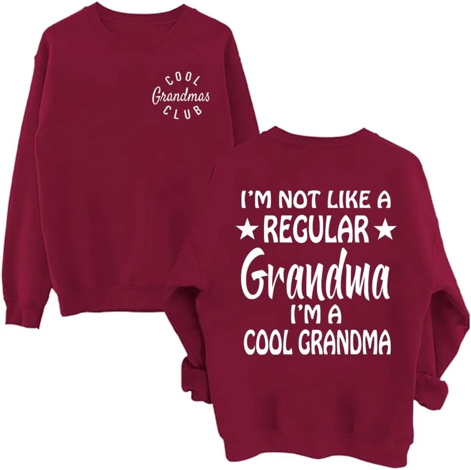 Толстовка Cool Grandmas Club I'm Not Like A Regular Grandma I'm A Cool Grandma Phncal
Толстовка Cool Grandmas Club I'm Not Like A Regular Grandma I'm A Cool Grandma Phncal