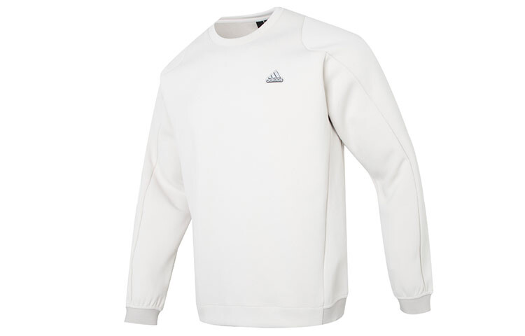 Толстовка мужская белая Adidas, белый 
Толстовка мужская белая Adidas, белый