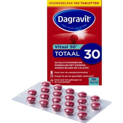 Dagravit Vital 50+ - Витамины - 100 таблеток
Dagravit Vital 50+ - Витамины - 100 таблеток