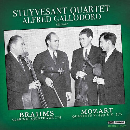 CD диск Brahms / Mozart / Stuyvesant Quartet: Stuyvesant Quartet with Al Gallodoro
CD диск Brahms / Mozart / Stuyvesant Quartet: Stuyvesant Quartet with Al Gallodoro