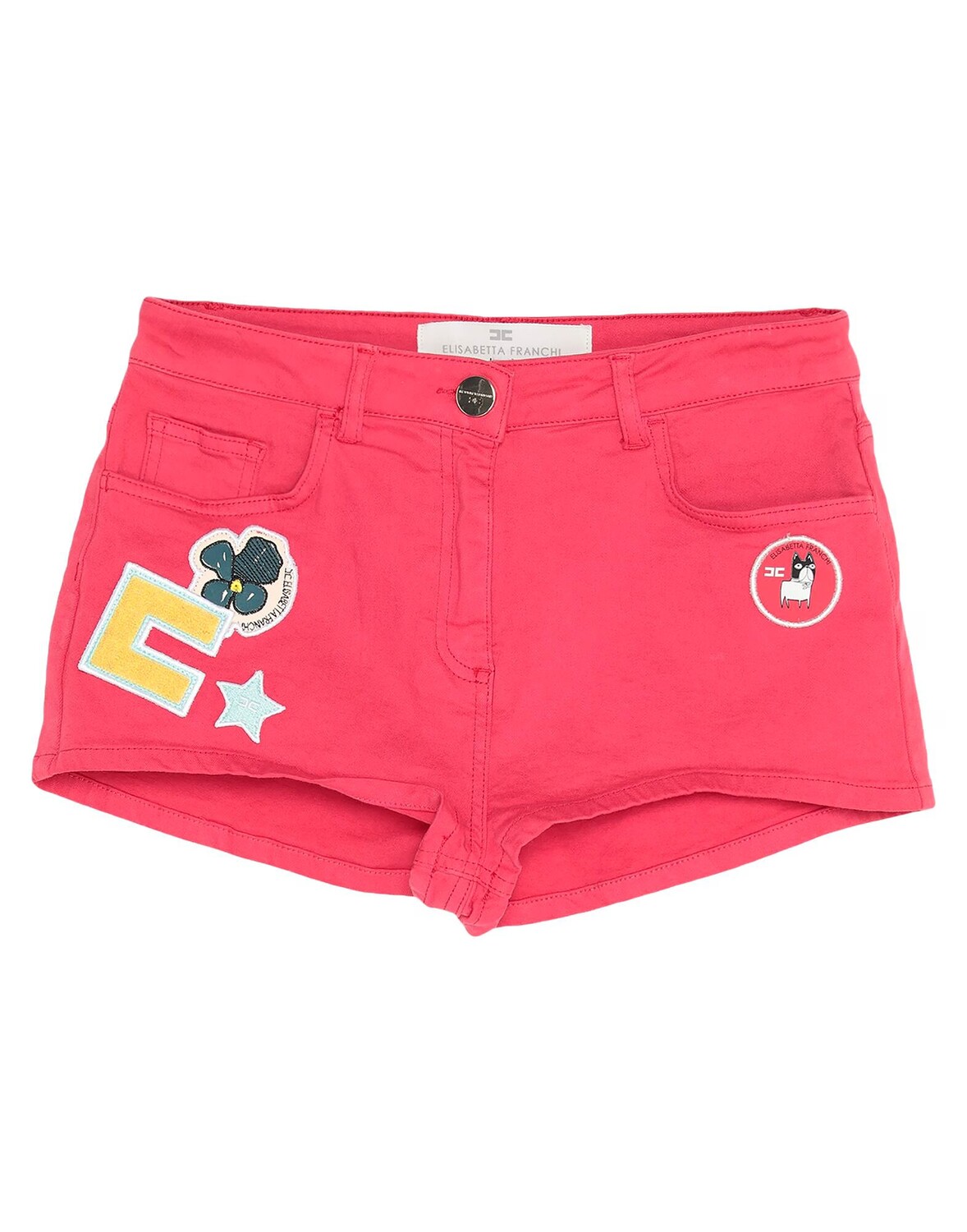 Шорты Elisabetta Franchi Jeans, фуксия
Шорты Elisabetta Franchi Jeans, фуксия