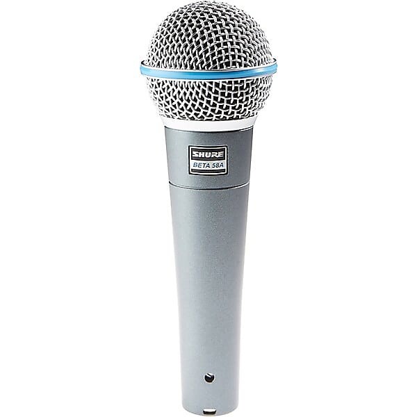 Динамический микрофон Shure BETA 58A Handheld Supercardioid Dynamic Microphone
Динамический микрофон Shure BETA 58A Handheld Supercardioid Dynamic Microphone