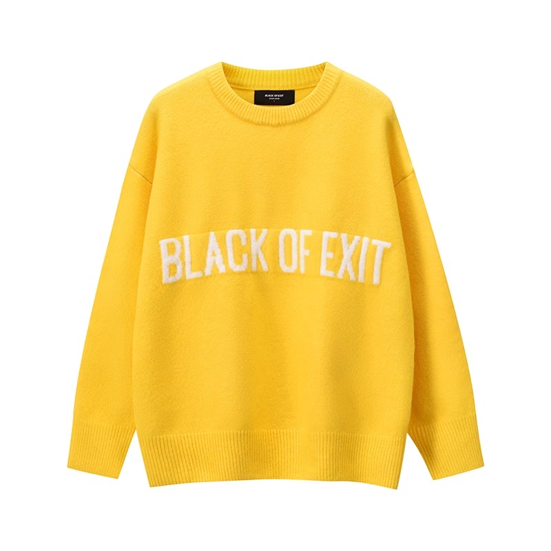 Свитер Unisex BLACK OF EXIT, Lemon
Свитер Unisex BLACK OF EXIT, Lemon