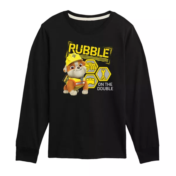 Мальчики 8-20 лет футболка с длинным рукавом и принтом Rubble & Crew Nickelodeon, черный
Мальчики 8-20 лет футболка с длинным рукавом и принтом Rubble & Crew Nickelodeon, черный