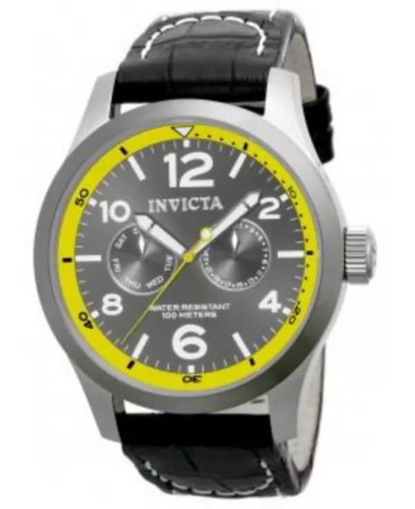 Мужские кварцевые часы i-force 14141 с тремя стрелками и угольным циферблатом Invicta, black
Мужские кварцевые часы i-force 14141 с тремя стрелками и угольным циферблатом Invicta, black