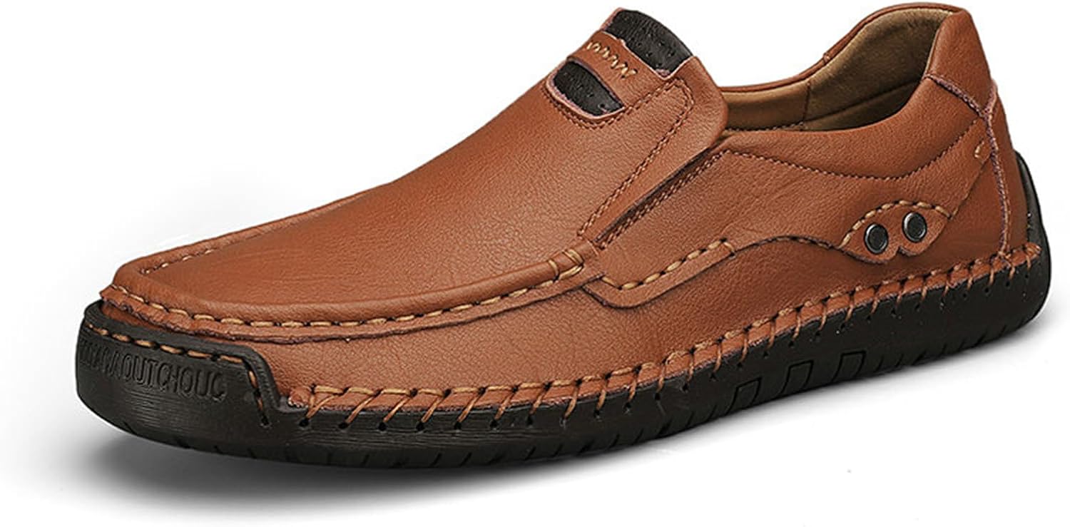 Мужские слипоны ручной работы из натуральной кожи, мягкие и дышащие, для ходьбы и вождения Abborora, светло-коричневый
Мужские слипоны ручной работы из натуральной кожи, мягкие и дышащие, для ходьбы и вождения Abborora, светло-коричневый