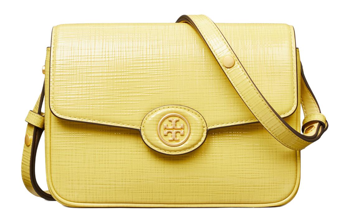 TORY BURCH Robinson Кожаная сумка через плечо на пояс женская желтая
TORY BURCH Robinson Кожаная сумка через плечо на пояс женская желтая