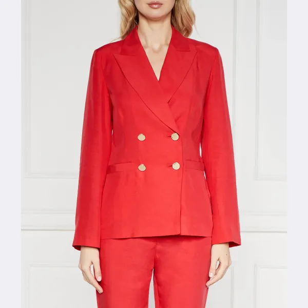 Приталенный пиджак с добавлением белья Liu Jo, красный
Приталенный пиджак с добавлением белья Liu Jo, красный