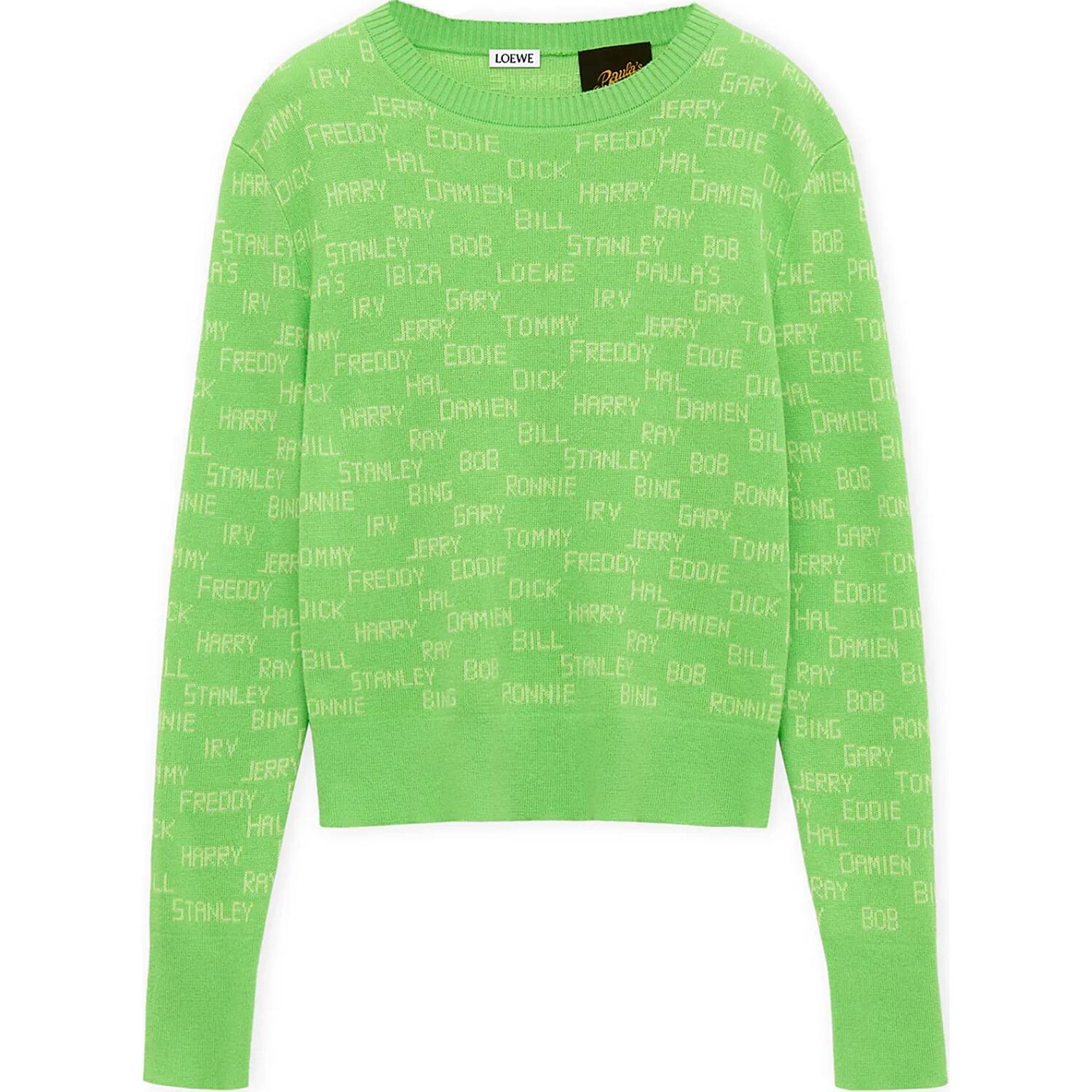 Трикотаж женский зеленый Loewe
Трикотаж женский зеленый Loewe