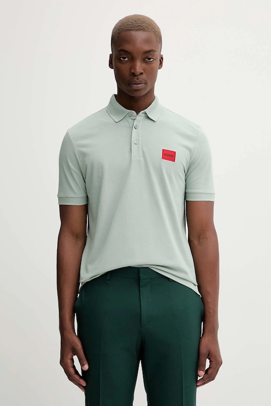 Хлопковое поло Hugo, зеленый
Хлопковое поло Hugo, зеленый