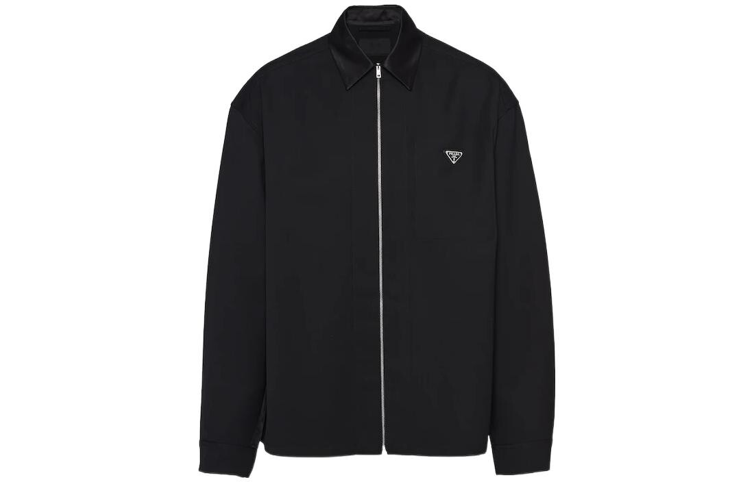 Рубашка мужская Prada на молнии, черный
Рубашка мужская Prada на молнии, черный