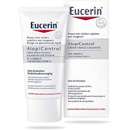 Atopicontrol успокаивающий крем для лица 50 мл, Eucerin
Atopicontrol успокаивающий крем для лица 50 мл, Eucerin