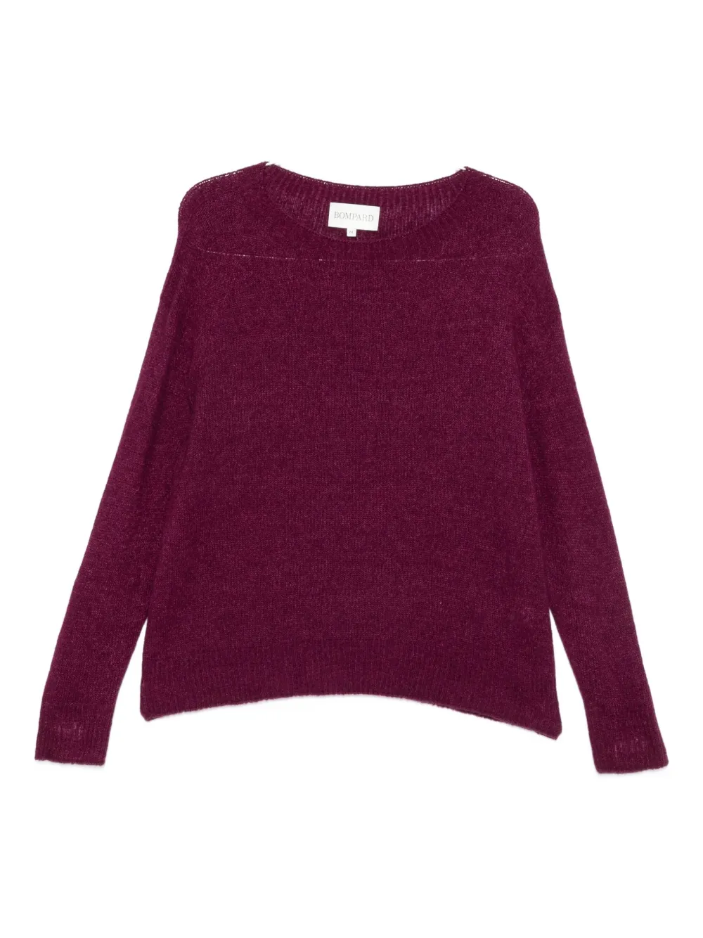 Ребристый свитер с круглым вырезом Eric Bompard, красный
Ребристый свитер с круглым вырезом Eric Bompard, красный