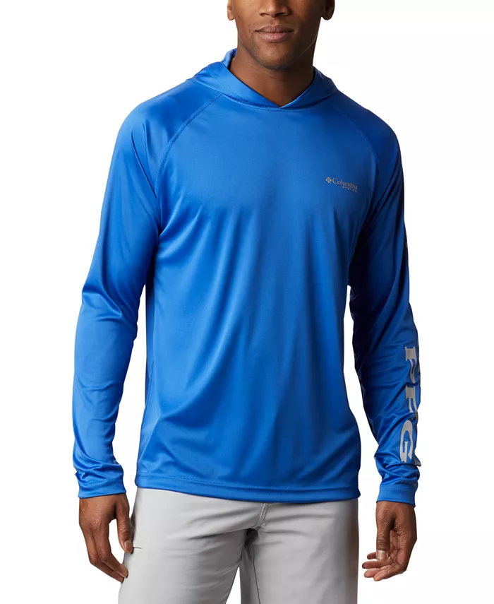 Мужская толстовка с капюшоном Terminal Tackle UPF 50 Columbia, синий
Мужская толстовка с капюшоном Terminal Tackle UPF 50 Columbia, синий