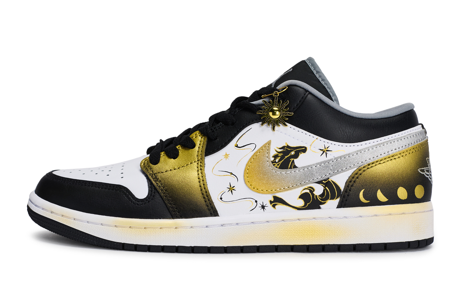 Air 1 Low 811 Manufacturing, Star Moon Gold Horse Low Top Vintage баскетбольные кроссовки мужские черный белый золотой Jordan, черный белый золотой
Air 1 Low 811 Manufacturing, Star Moon Gold Horse Low Top Vintage баскетбольные кроссовки мужские черный белый золотой Jordan, черный белый золотой