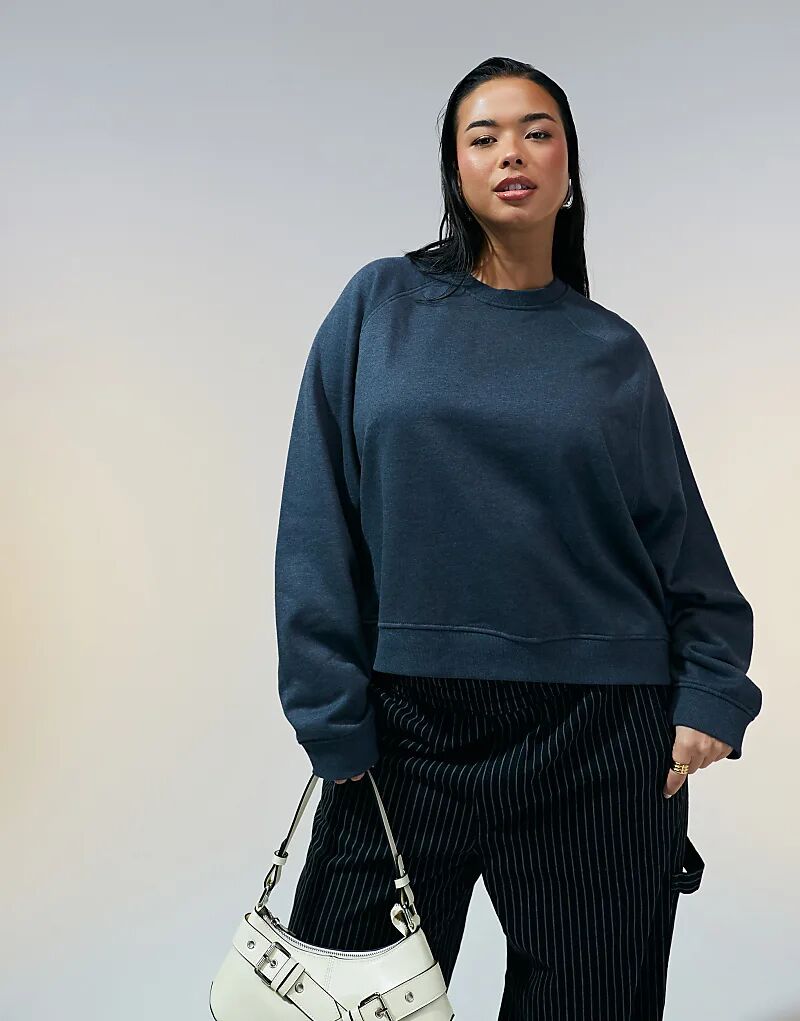 Толстовка свободного кроя с отделкой регланом в угольно-угольном цвете ASOS
Толстовка свободного кроя с отделкой регланом в угольно-угольном цвете ASOS