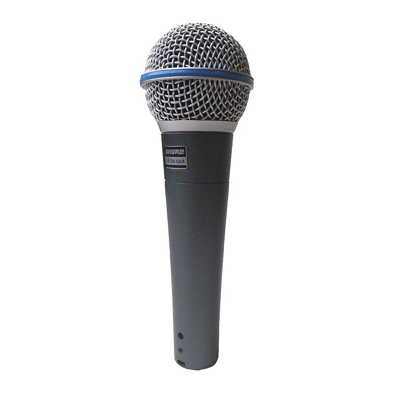 Динамический микрофон Shure BETA 58A Handheld Supercardioid Dynamic Microphone
Динамический микрофон Shure BETA 58A Handheld Supercardioid Dynamic Microphone