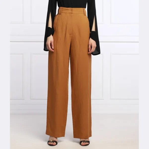 Льняные брюки-палаццо Patrizia Pepe, оранжевый
Льняные брюки-палаццо Patrizia Pepe, оранжевый