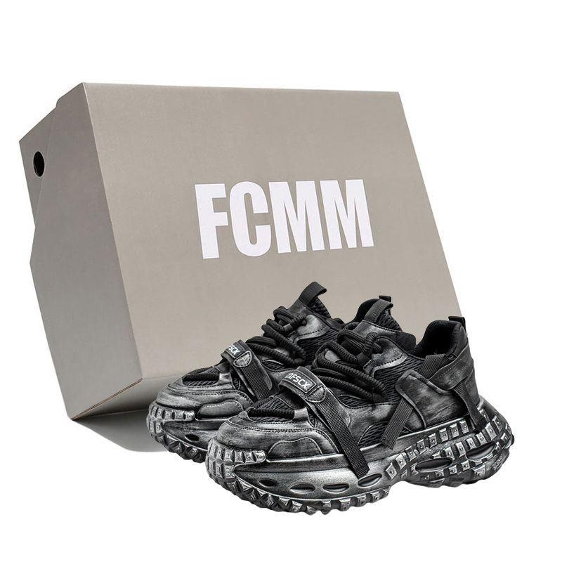 Низкие массивные кроссовки мужские FCMM, Black
Низкие массивные кроссовки мужские FCMM, Black