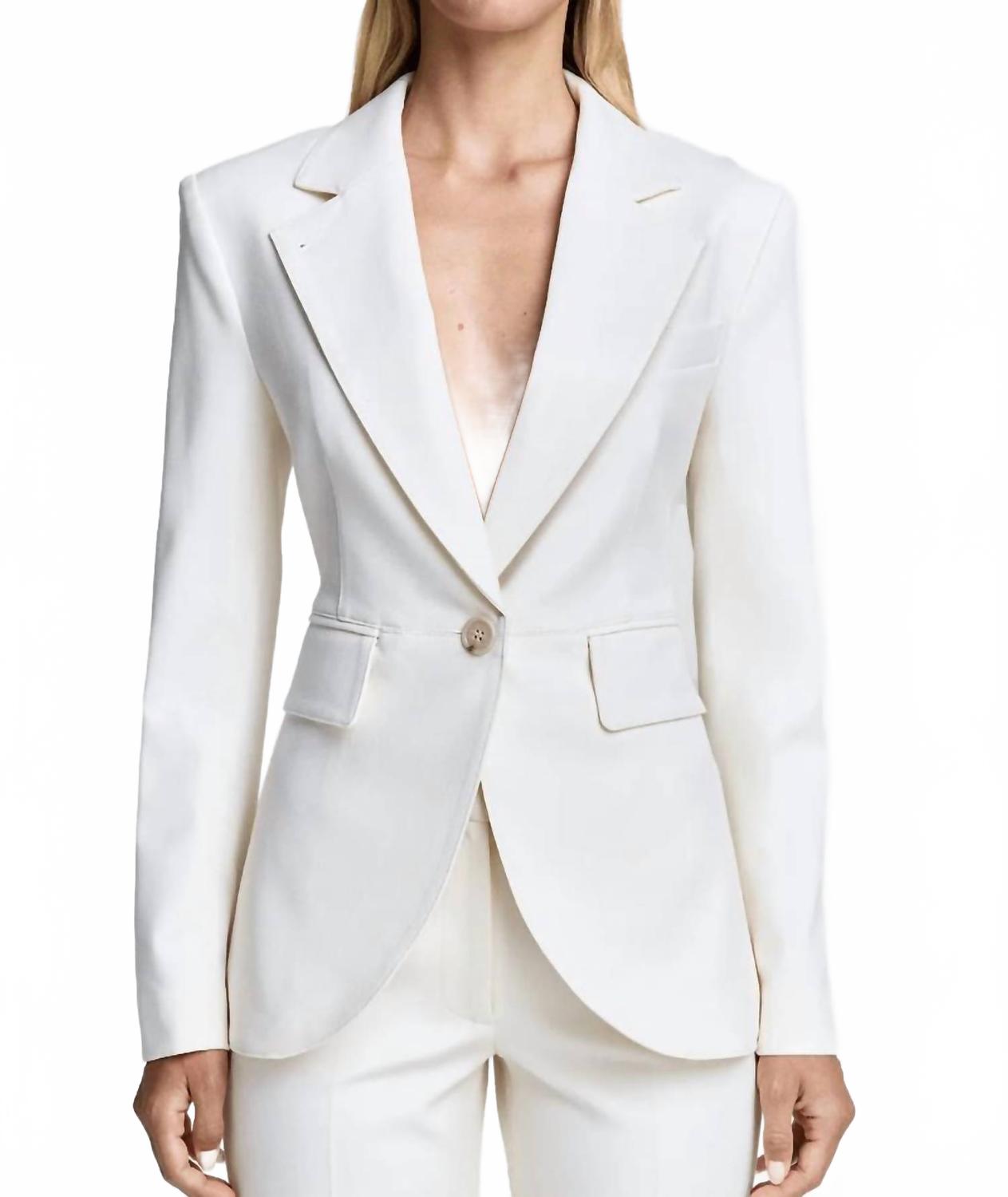 Блейзер со швами цвета мела Smythe, Chalk
Блейзер со швами цвета мела Smythe, Chalk