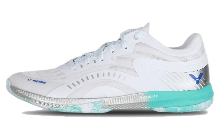 Бадминтонные туфли унисекс с низким верхом белого цвета Victor, белый
Бадминтонные туфли унисекс с низким верхом белого цвета Victor, белый