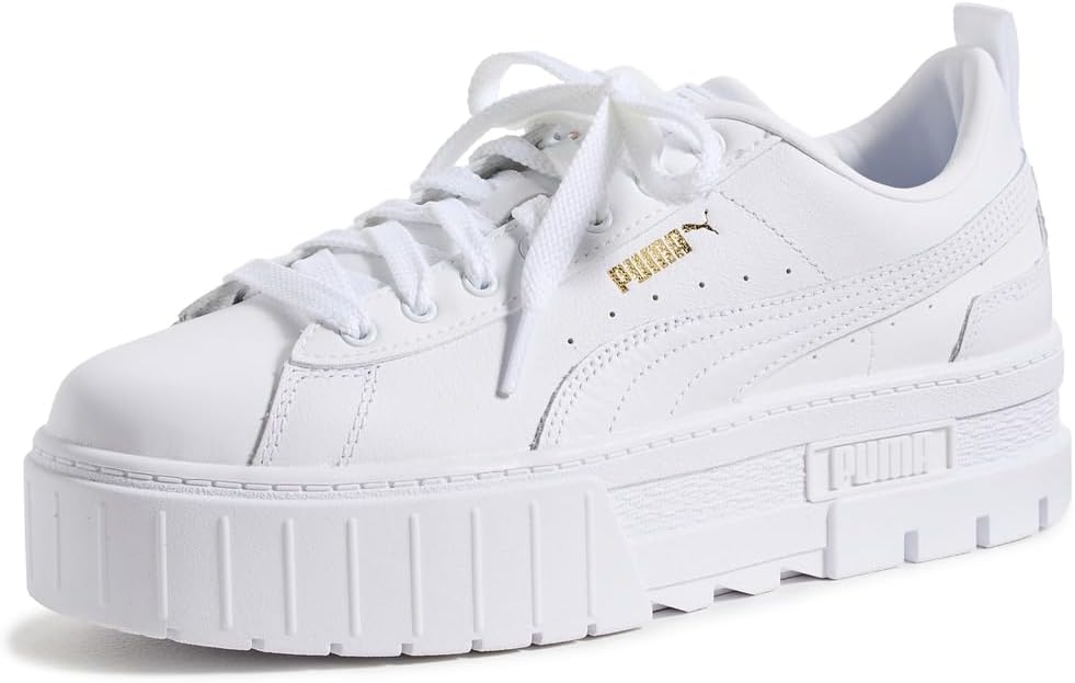 Женские кроссовки PUMA Mayze Mis на платформе с шнуровкой - зеленые, фиолетовые, белые, белый
Женские кроссовки PUMA Mayze Mis на платформе с шнуровкой - зеленые, фиолетовые, белые, белый
