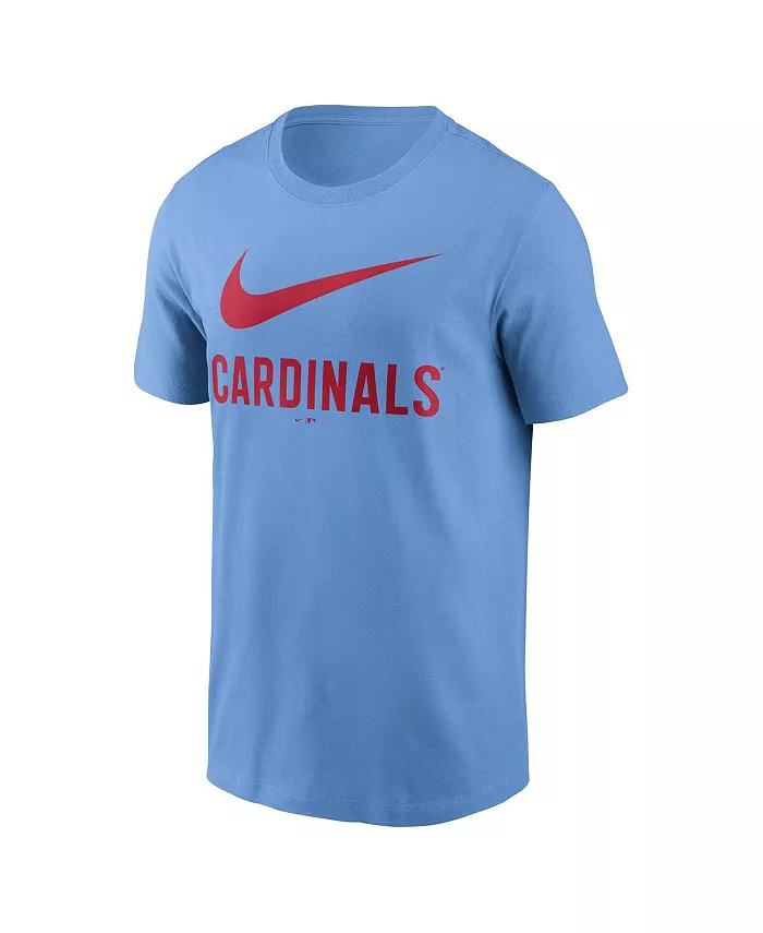 Мужская футболка St. Louis Cardinals светло-голубого цвета с логотипом Swoosh Nike
Мужская футболка St. Louis Cardinals светло-голубого цвета с логотипом Swoosh Nike
