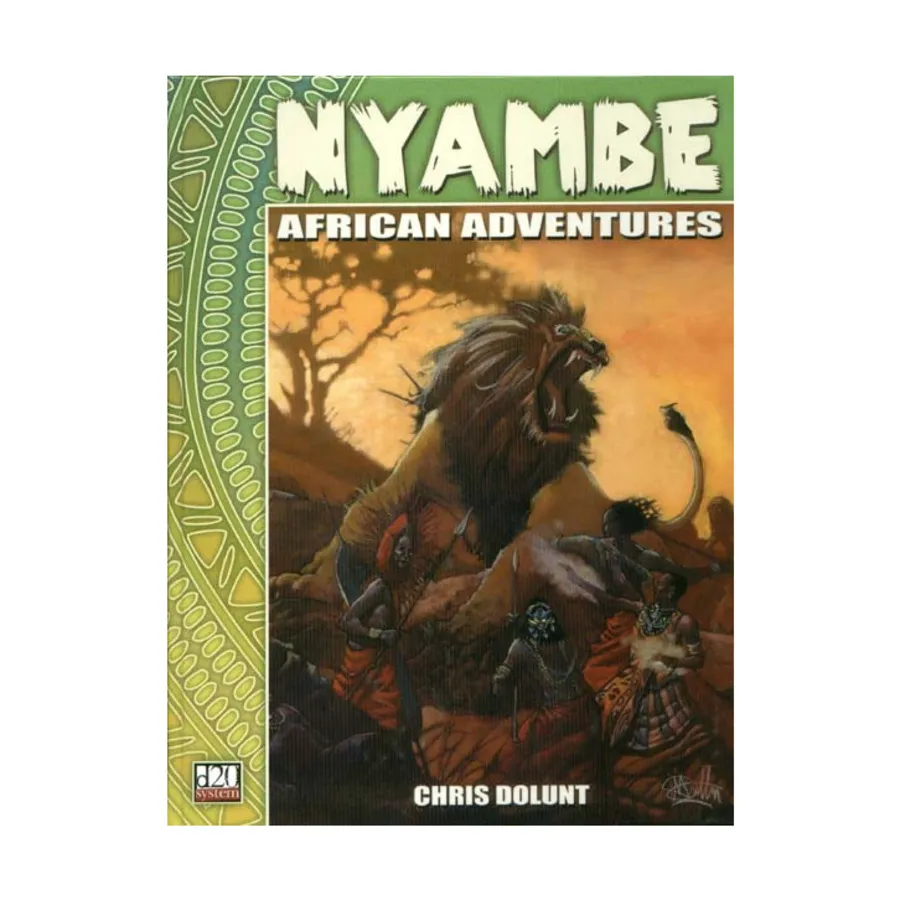 Nyambe African Adventures, Nyambe - African Adventures (d20), твердый переплет
Nyambe African Adventures, Nyambe - African Adventures (d20), твердый переплет