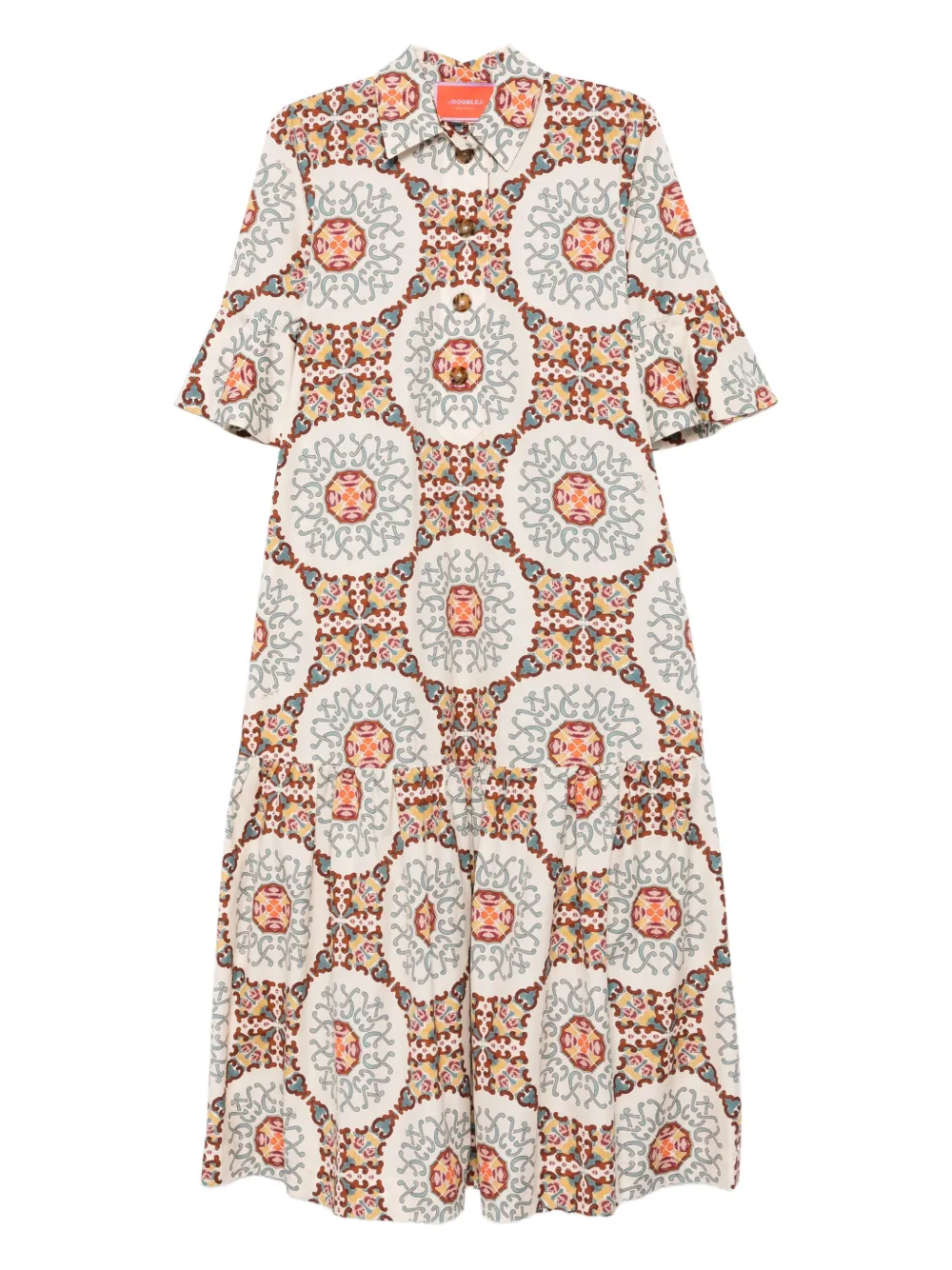 Платье миди с узором La DoubleJ, нейтральный
Платье миди с узором La DoubleJ, нейтральный