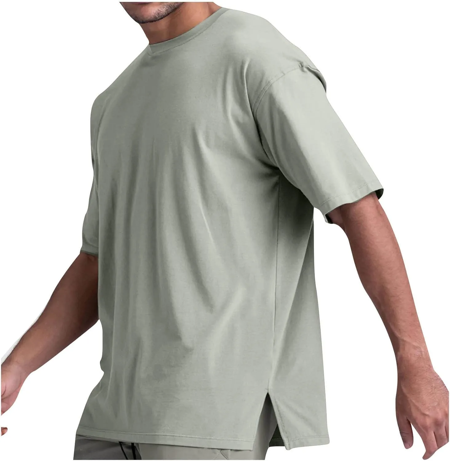 Мужская футболка Oversized для тренировок, Crew Neck, Loose Fit
Мужская футболка Oversized для тренировок, Crew Neck, Loose Fit