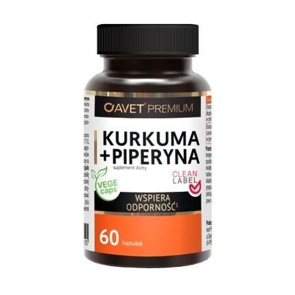 Усовершенствованная формула куркумы с биоперином - 60 капсул, добавка Avet
Усовершенствованная формула куркумы с биоперином - 60 капсул, добавка Avet