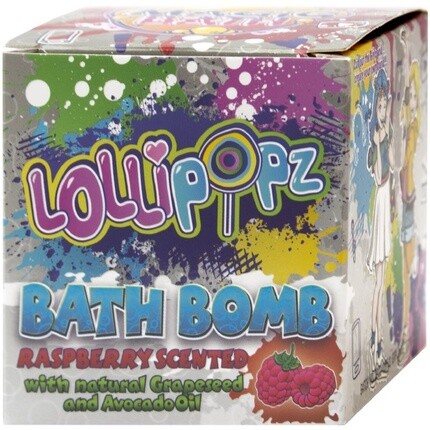 Бомбочка для ванны Lollipopz - Малина, 165 г
Бомбочка для ванны Lollipopz - Малина, 165 г