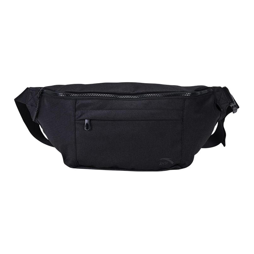 ANTA Тканевая наплечная сумка унисекс базовая черная, Black
ANTA Тканевая наплечная сумка унисекс базовая черная, Black
