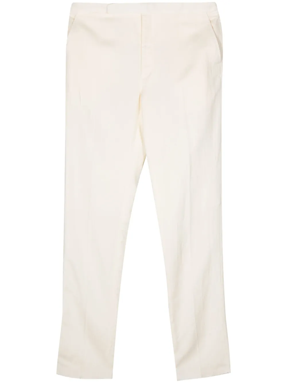 Зауженные брюки Ralph Lauren Purple Label, кремовый
Зауженные брюки Ralph Lauren Purple Label, кремовый