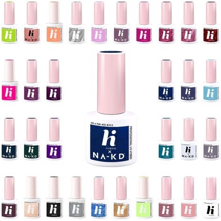 УФ-гель-лак для ногтей популярных бежевого, синего, коричневого, розового, желтого, золотого, зеленого и серого цветов 5 мл 311 Deep Blue Shine, Hi Hybrid
УФ-гель-лак для ногтей популярных бежевого, синего, коричневого, розового, желтого, золотого, зеленого и серого цветов 5 мл 311 Deep Blue Shine, Hi Hybrid