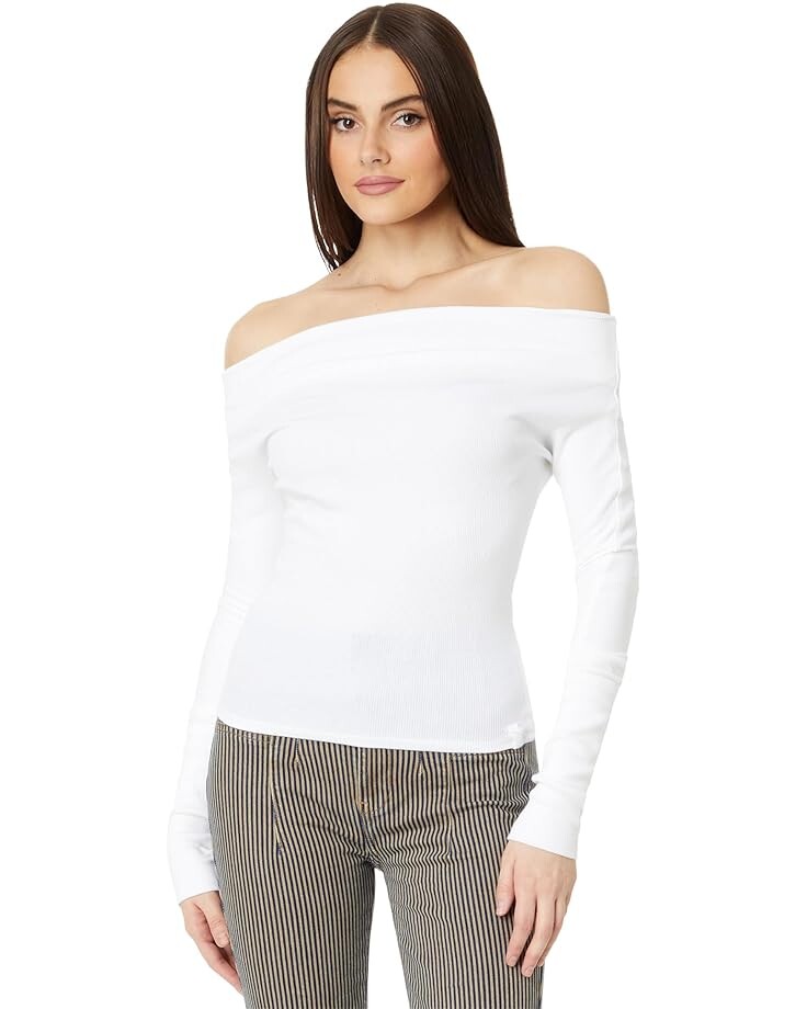 Лонгслив Free People Gigi, слоновая кость
Лонгслив Free People Gigi, слоновая кость