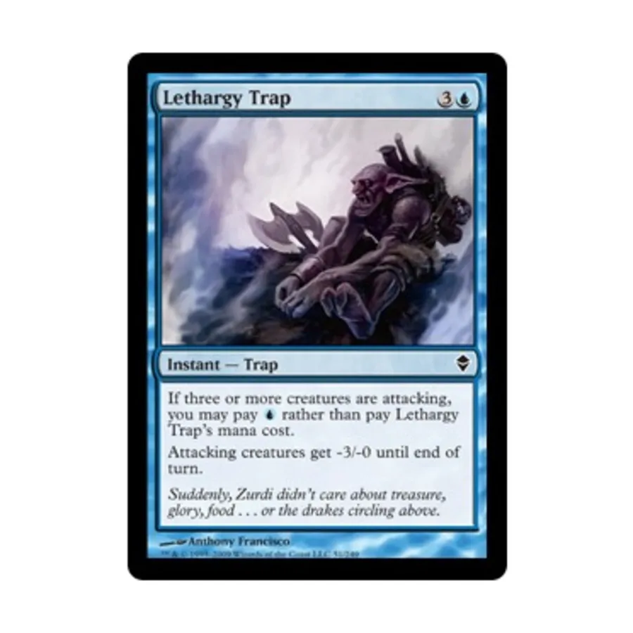 CCG Ловушка летаргии (С), MTG - Zendikar
CCG Ловушка летаргии (С), MTG - Zendikar