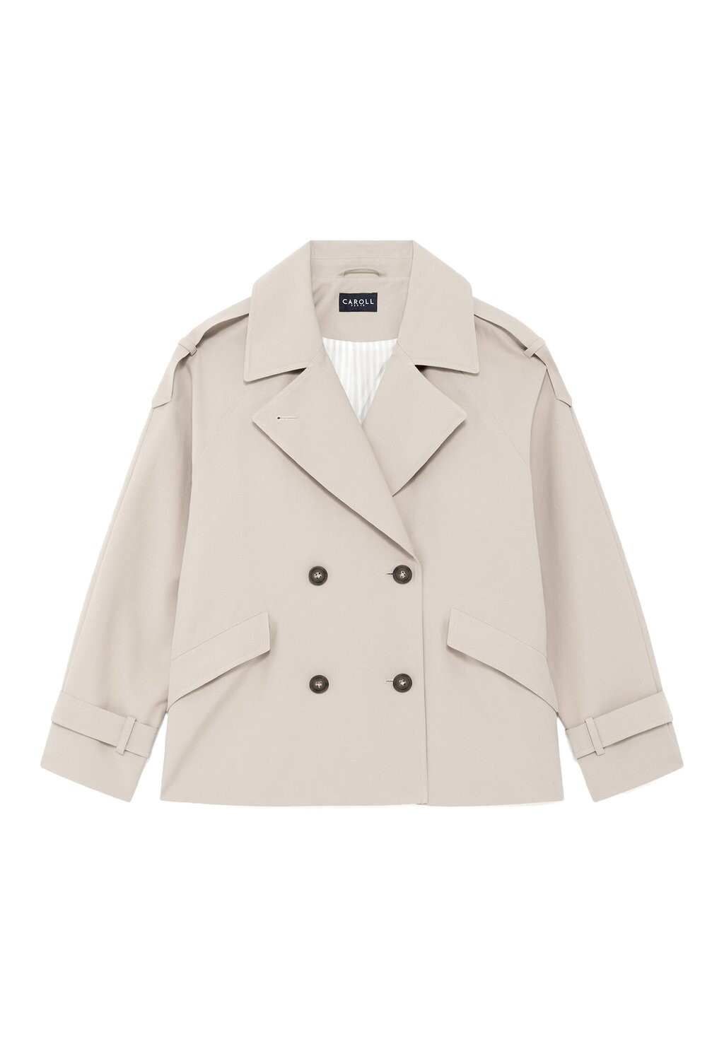 Блейзер FRENCH FASHION ELEGANT MODERN GOURMAND Caroll, бежевый 
Блейзер FRENCH FASHION ELEGANT MODERN GOURMAND Caroll, бежевый