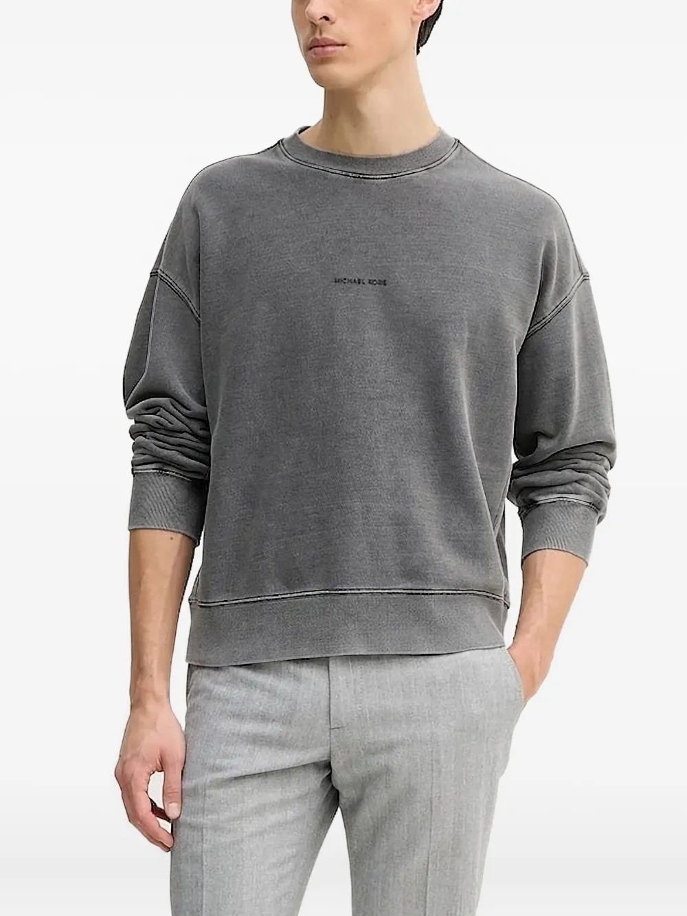 Толстовка с круглым вырезом и логотипом MICHAEL KORS, серый
Толстовка с круглым вырезом и логотипом MICHAEL KORS, серый