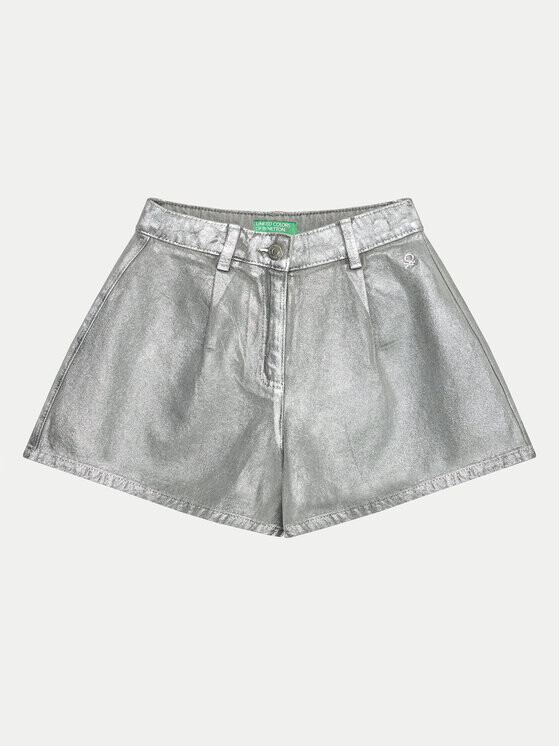 Тканевые шорты стандартного кроя United Colors Of Benetton, серый
Тканевые шорты стандартного кроя United Colors Of Benetton, серый