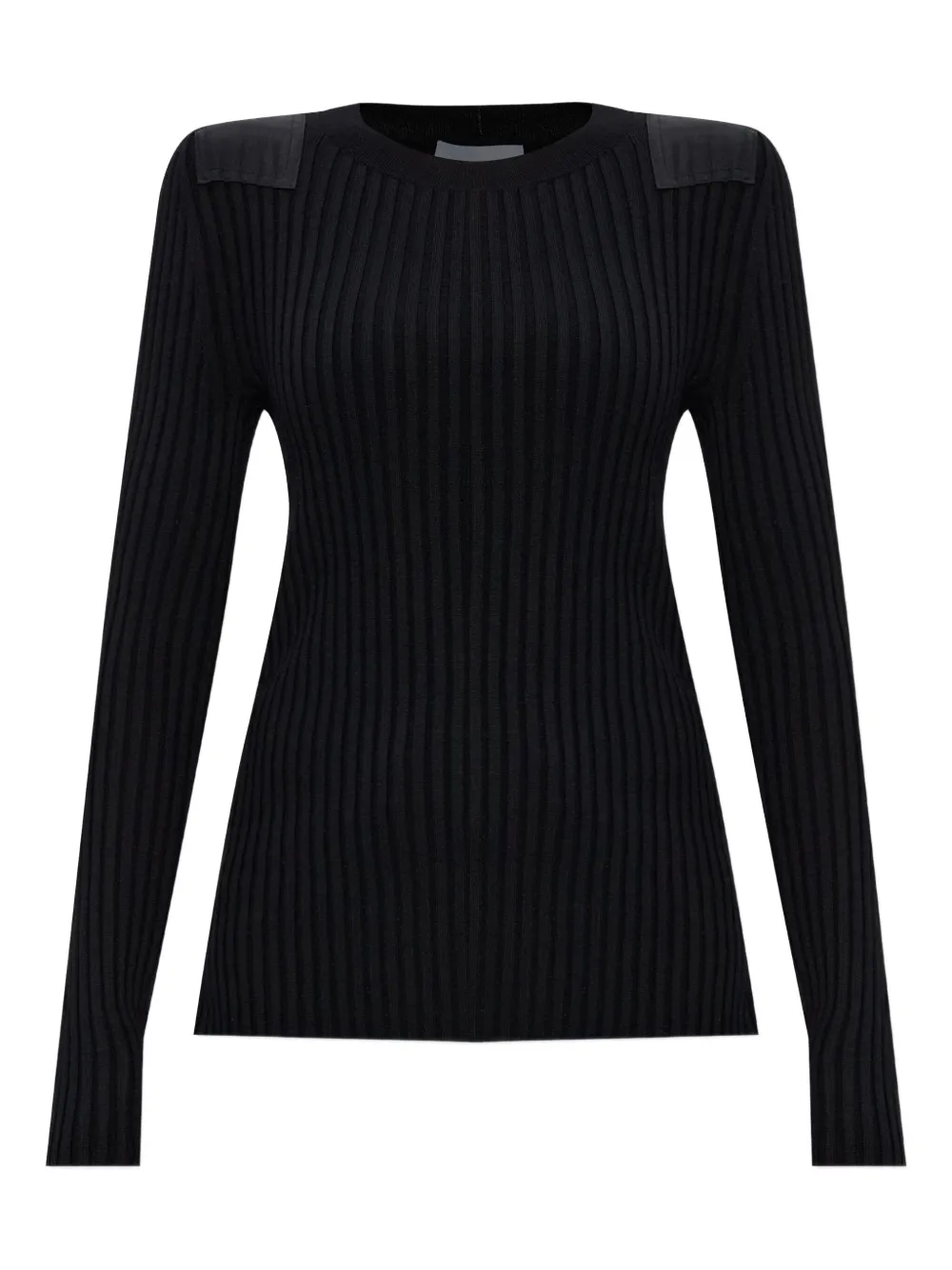 Ребристый топ с длинными рукавами Helmut Lang, черный
Ребристый топ с длинными рукавами Helmut Lang, черный