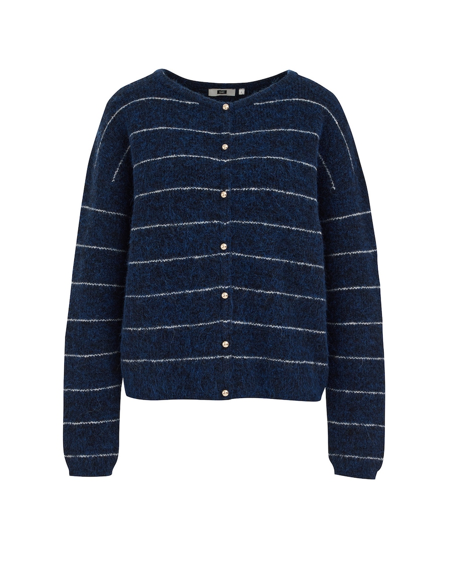 Вязаный кардиган WE Fashion, темно-синий
Вязаный кардиган WE Fashion, темно-синий