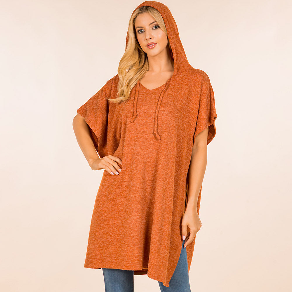 Уютное худи-пончо TRUEDAMES, Rust
Уютное худи-пончо TRUEDAMES, Rust