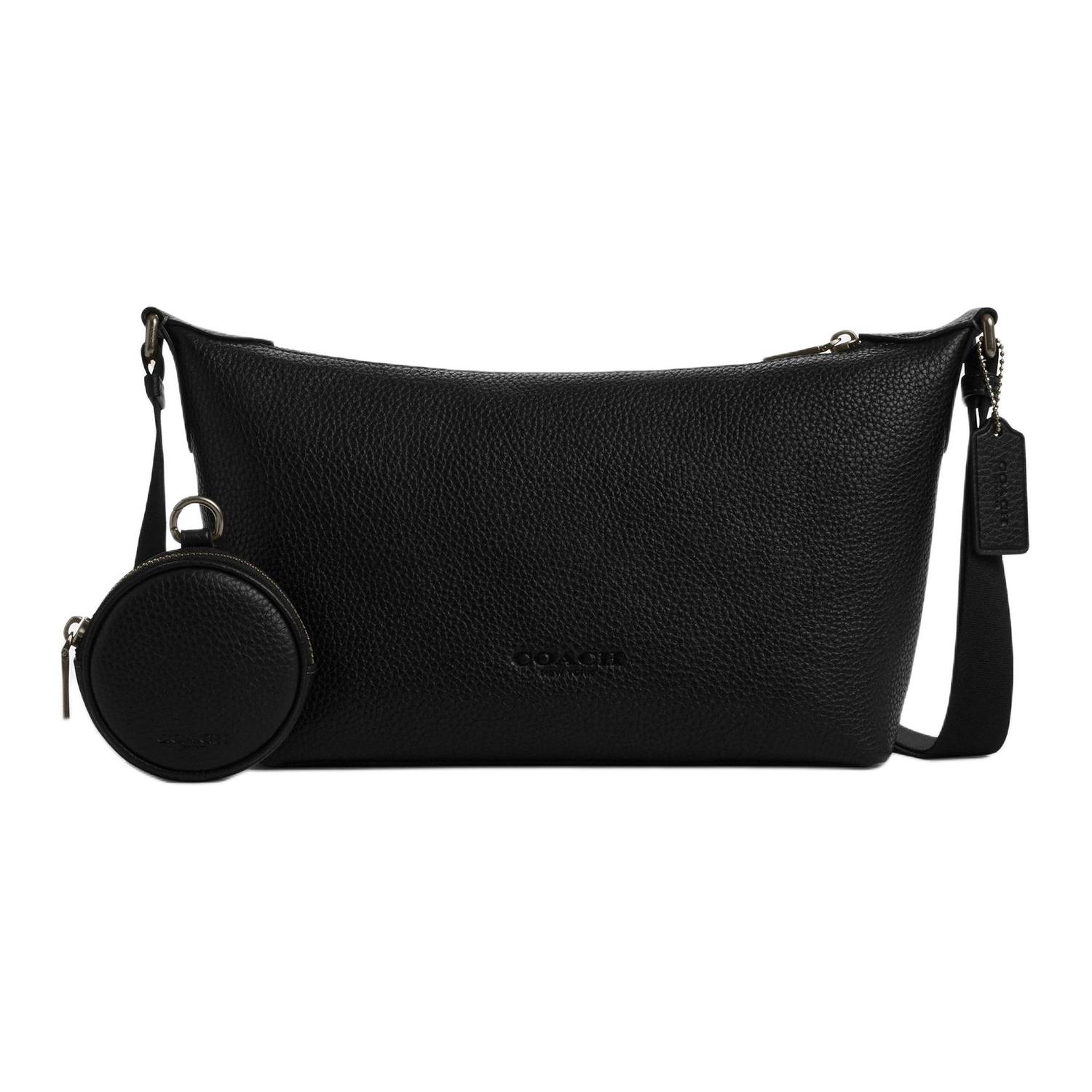 COACH Маленькая женская сумка через плечо из коровьей кожи черная
COACH Маленькая женская сумка через плечо из коровьей кожи черная