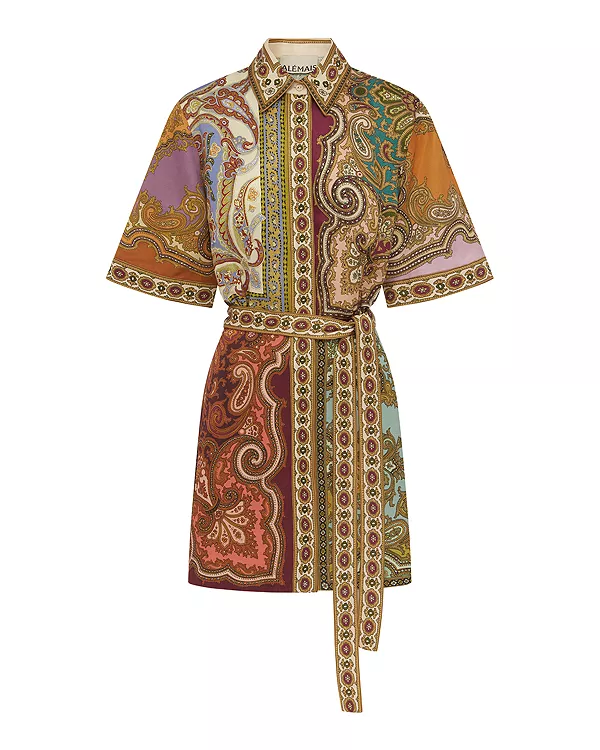 Мини-Платье с лоскутками Alémais, мультиколор
Мини-Платье с лоскутками Alémais, мультиколор