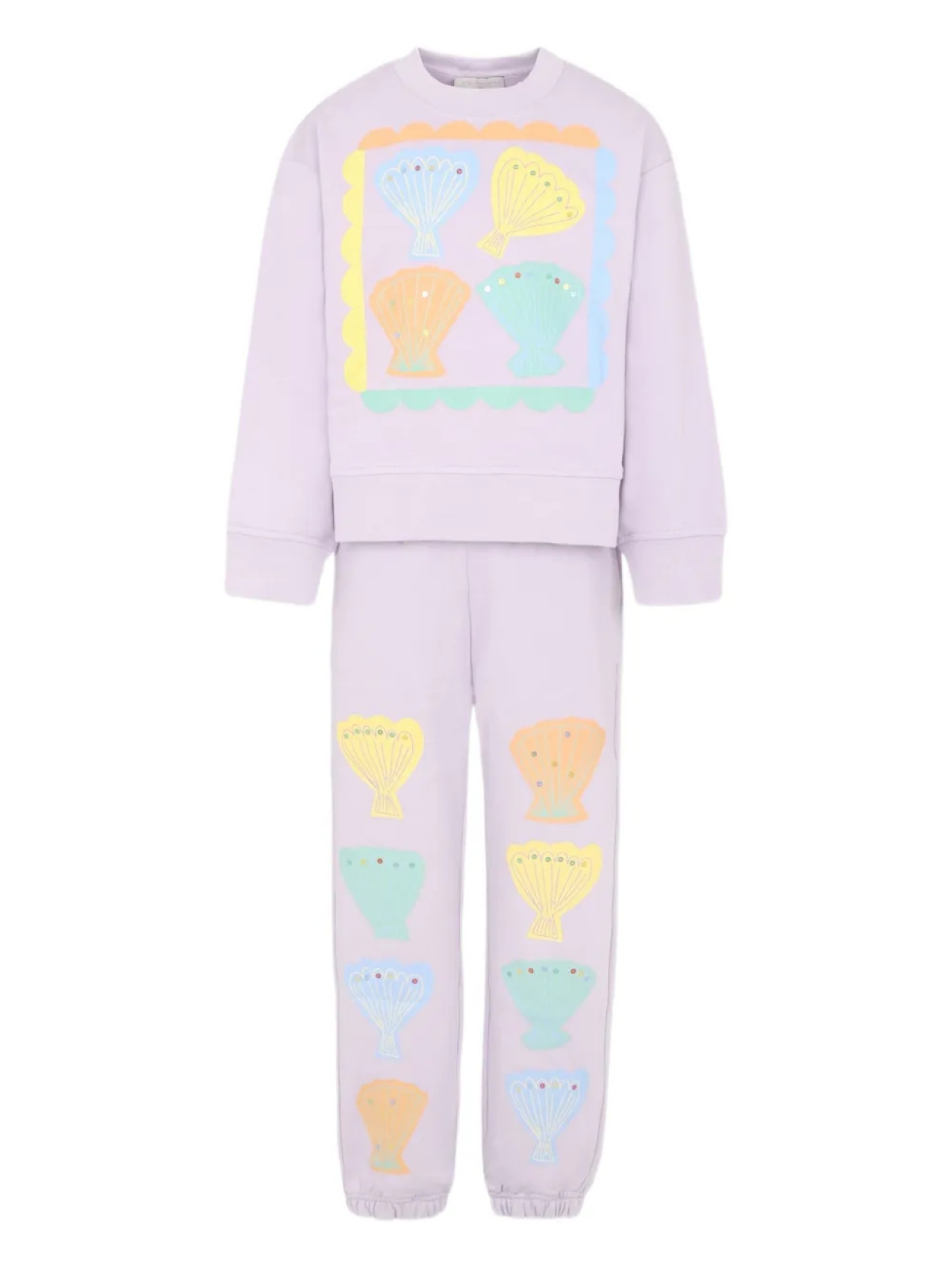 Спортивный костюм с принтом Stella McCartney Kids, фиолетовый
Спортивный костюм с принтом Stella McCartney Kids, фиолетовый