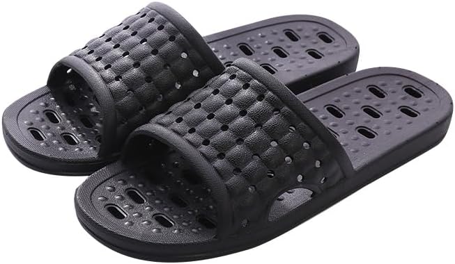 Быстросохнущие шлепанцы для душа для женщин и мужчин, легкие, с открытым носком, противоскользящие, удобные для путешествий, дышащие шлепанцы для ванной, дома и улицы Vidsid, черный
Быстросохнущие шлепанцы для душа для женщин и мужчин, легкие, с открытым носком, противоскользящие, удобные для путешествий, дышащие шлепанцы для ванной, дома и улицы Vidsid, черный